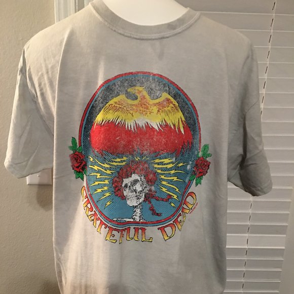2021 Faded Bertha Grateful Dead Gray XL T Shirt NWT  Box Lb2 - Picture 1 of 4